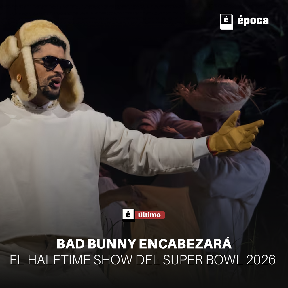 Bad Bunny encabezará el Halftime Show del Super Bowl 2026