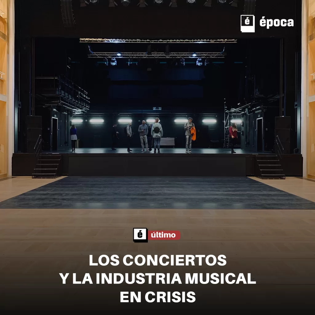 Los conciertos y la industria musical en crisis