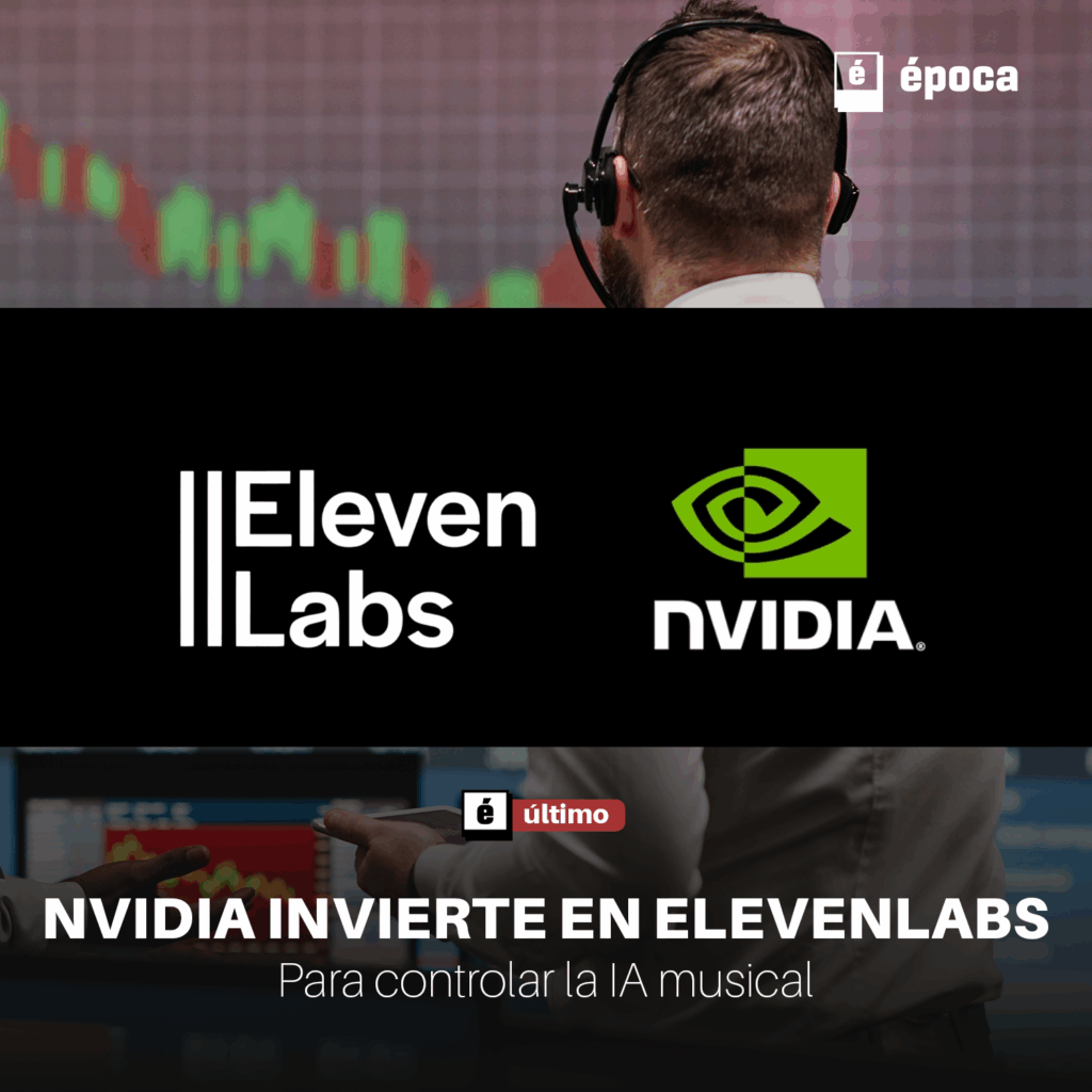 Nvidia invierte en ElevenLabs para controlar la IA musical