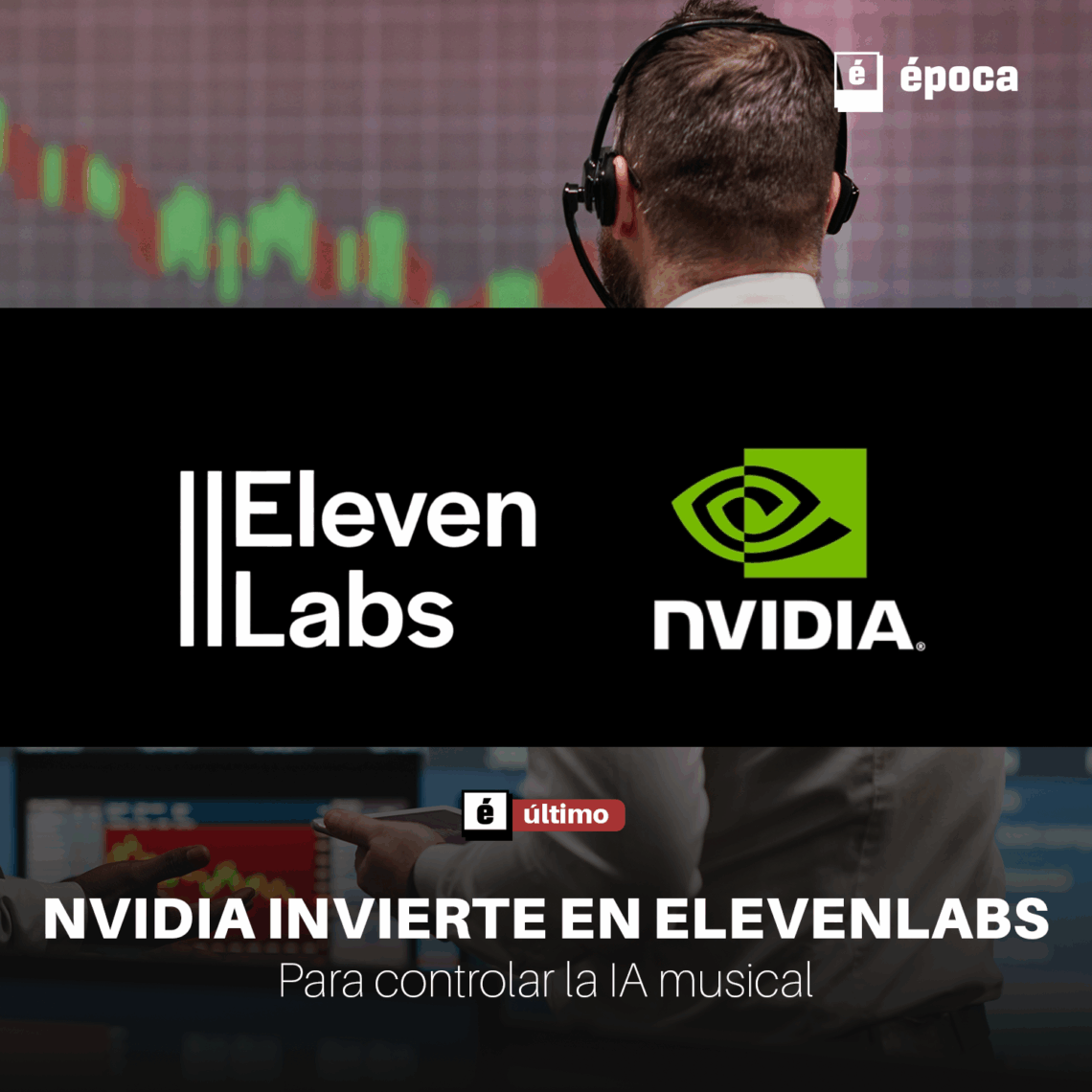 Nvidia invierte en ElevenLabs para controlar la IA musical