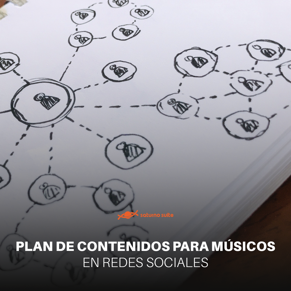 Plan de contenidos para músicos en redes sociales