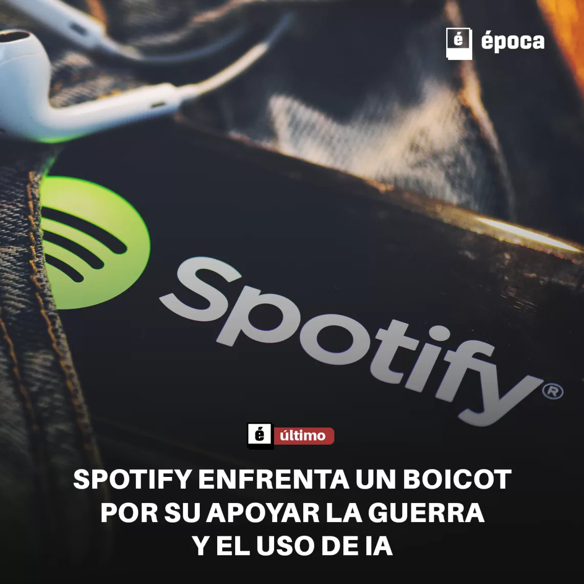 Spotify-enfrenta-un-boicot-por-su-apoyar-la-guerra-y-el-uso-de-IA