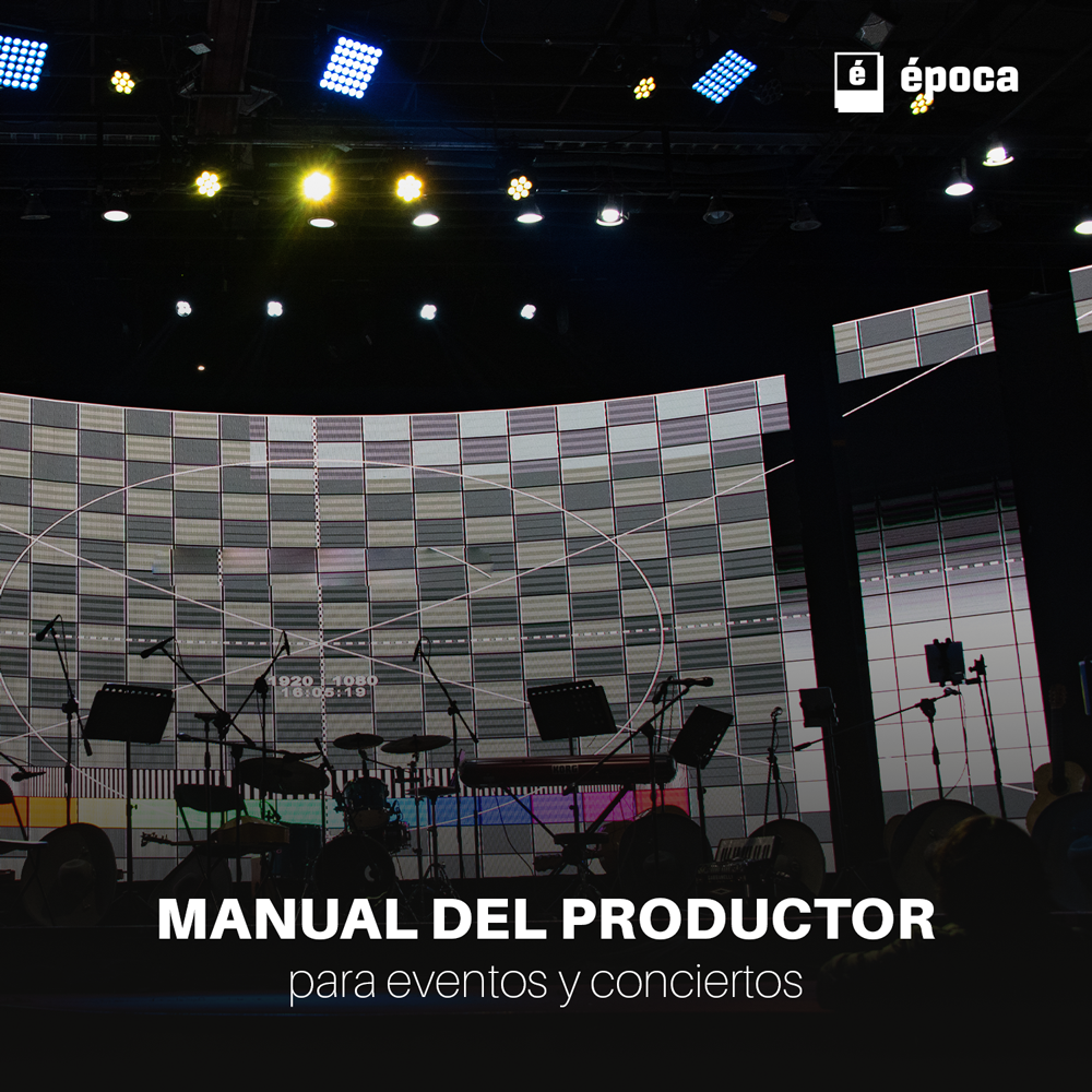 Manual del productor de eventos y conciertos: 12 pasos clave