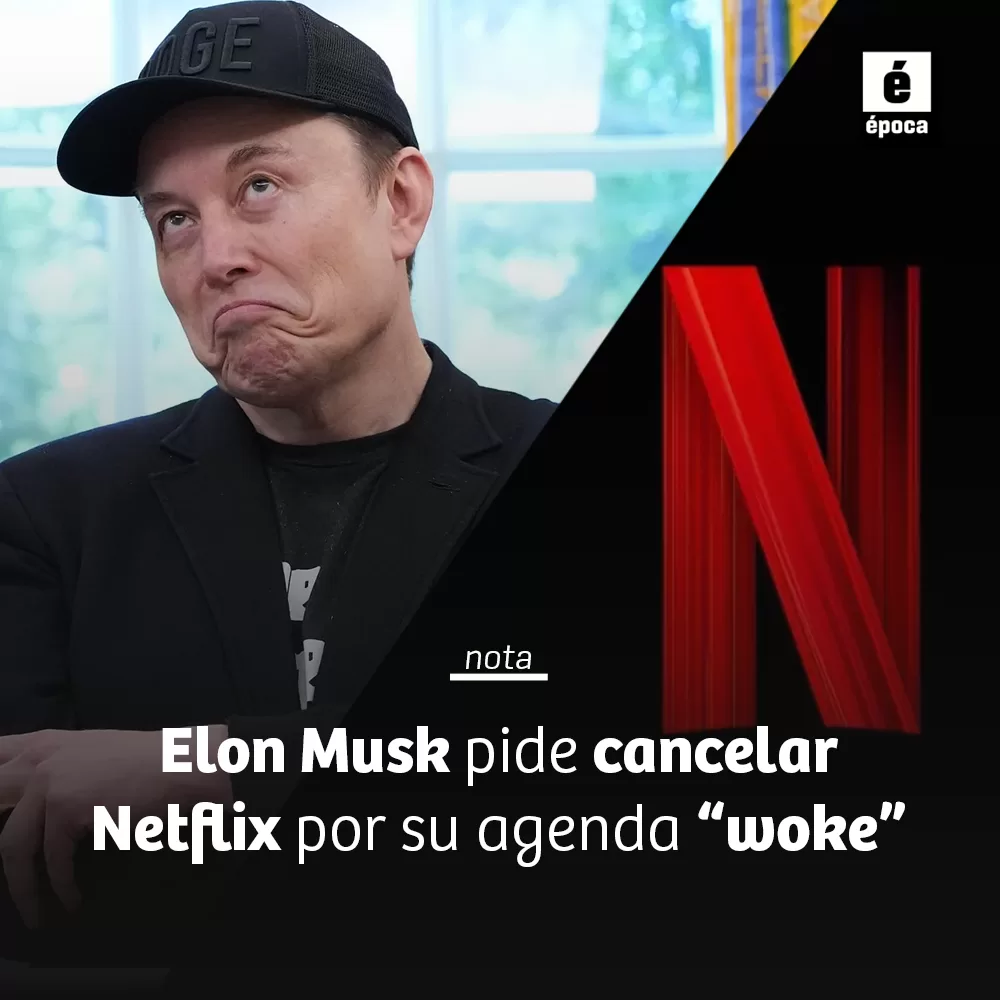 Elon Musk pide cancelar Netflix por su agenda “woke”