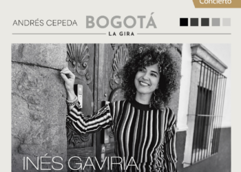 Andrés Cepeda invita a Inés Gaviria como artista especial en su concierto en CDMX